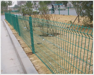 桃形立柱防護網